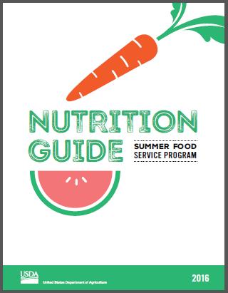 Additional Resources: Promoting Nutrition NEW! PDE s Serve High Quality Meals document now on PEARS, Download Forms, below SFSP Resources. NEW! USDA s Nutrition Guide for Summer Food Service Program: Revised to reflect current policy and best practices.