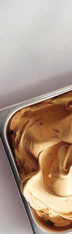 When using this ChocoGelato, add caramelly textures to create a