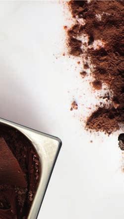 bud. Preparing your chocolate gelato with ChocoBase and ChocoGrattato,