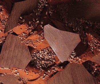 Optionally sprinkle the gelato with Callebaut Cocoa Nibs to create a raw