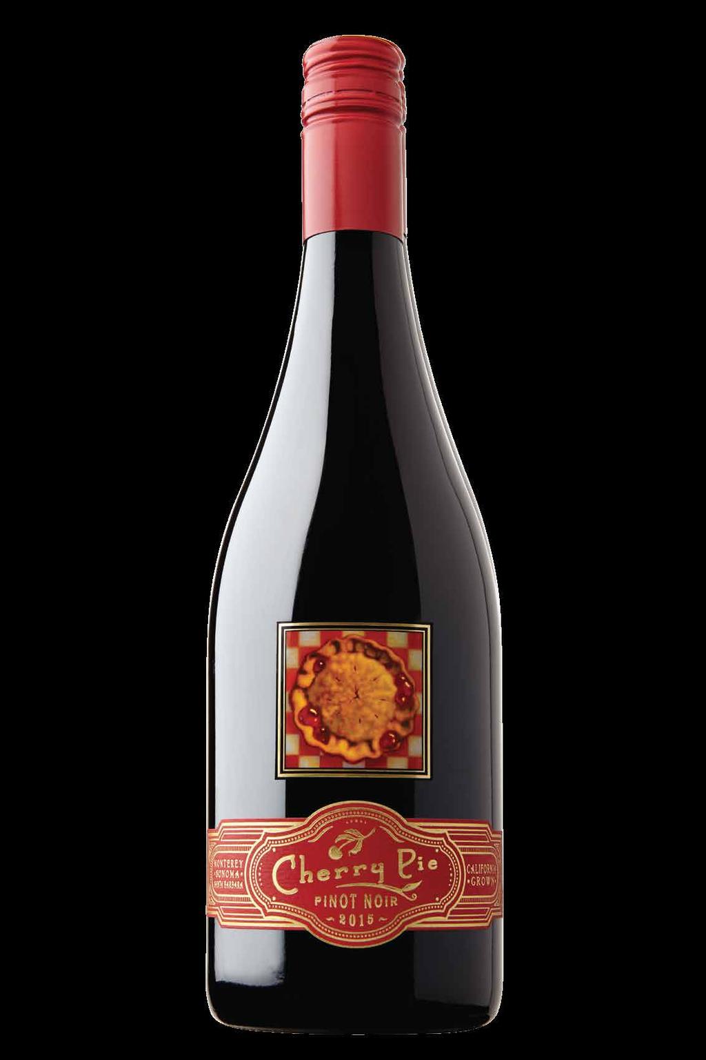 Tasting Notes SRP $19. 99 The 2015 Cherry Pie Pinot Noir jumps from the glass with aromas of raspberry, nutmeg, sandalwood and light smokiness, lifted by a floral note.