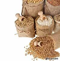 Grains Amaranth, Couscous, Millet, Rye Flour, Wheat, Barley, Durum Wheat, Oat, Spelt,