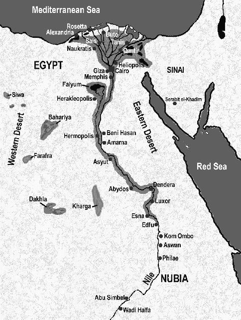 The Nile valley took over the agricultural system of the Near East and adapted it.