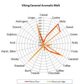 BREWER S SPECIAL Viking Caramel Aromatic Malt Viking Caramel Aromatic Malt is made from green malt. A very high degree of caramelization and full caramel taste is characteristic for this malt.