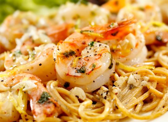 Wedge or One Smugglers Side Add Jumbo Grilled Shrimp to any Signature Sauce for $3.50 CHICKEN BREAST Grilled, Francaise, Marsala, or Piccata. Served over Linguini. Lite 14.99 Full 19.