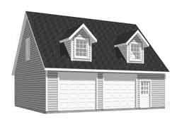 & Residential 100% FINANCING FOR QUALIFIED HOME OWNERS FROM 24 x 24 TWO CAR GARAGE & ROOM ABOVE 27,648 4