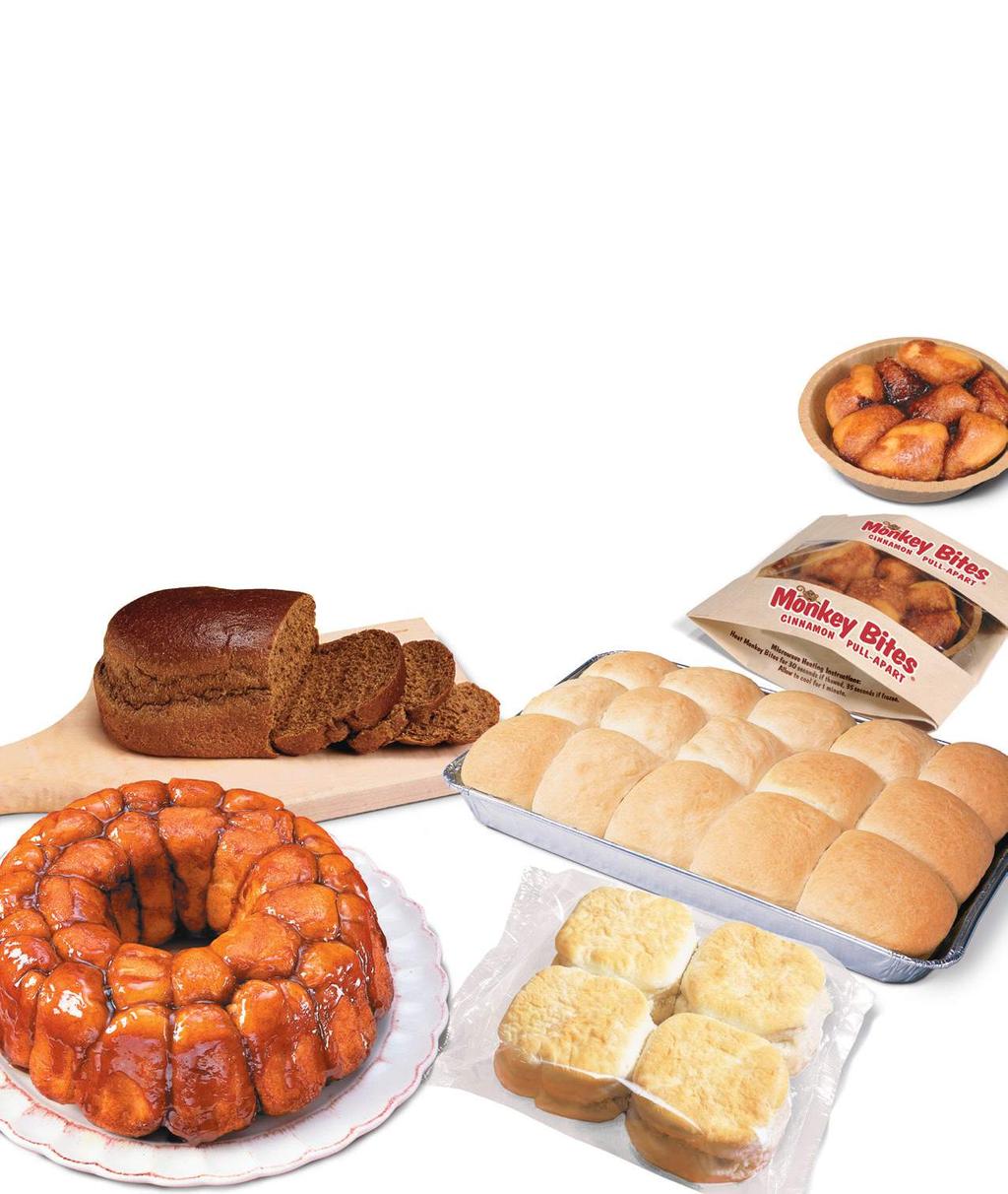 Frozen Fully-Baked Bread & Rolls PRE-BAKED MINI-LOAVES Heat & Serve Sourdough French Mini-Loaf 6605 84/3.8 oz. 2.24 22.0 00327-5 Honey Wheat Mini-Loaf 6640 84/3.8 oz. 2.24 22.0 00376-3 Bavarian Dark Mini-Loaf 6615 84/3.
