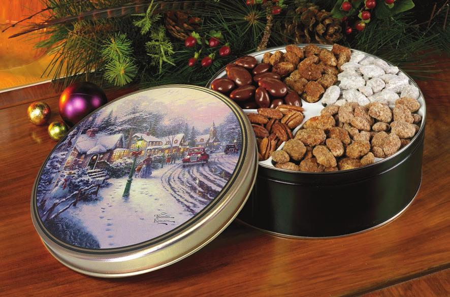 THE SOUTHERN SAMPLER This delicious quartet features four of our most popular flavors, all packed in a festive gift tin. A holiday treat that s sure to please!