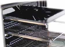 Optional for ovens (all series) TELESCOPE OVEN RUNNERS This solution is designed to increase ergonomics, practicality,