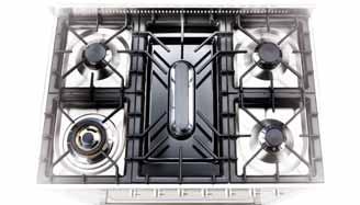 TRAY FOR STEAM COOKING It has two perforated baskets, two lids, and a