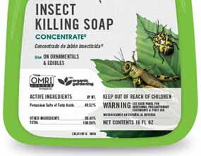 presence Insecticides insecticidal soap 1% oil Bonide
