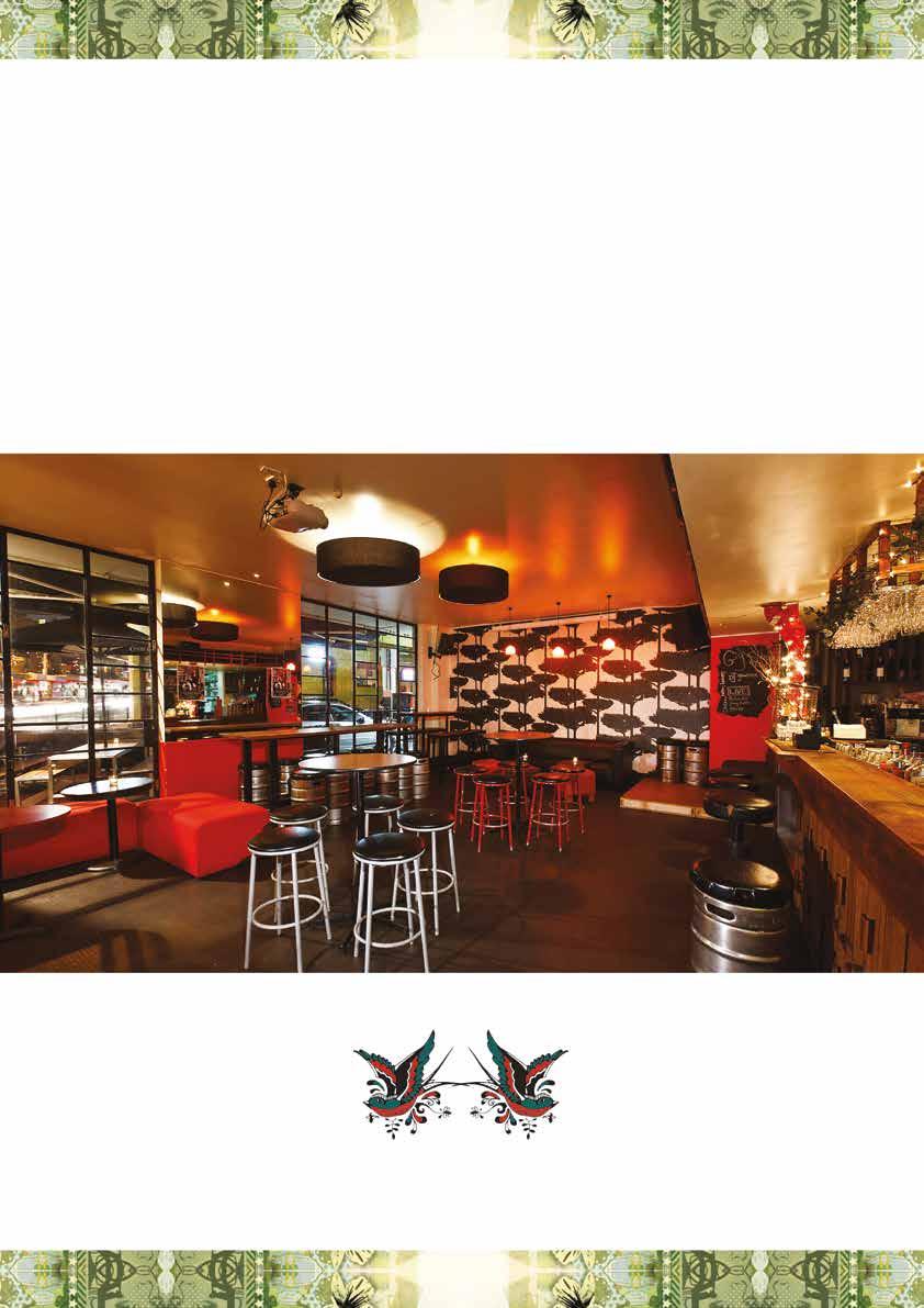 A GUIDE TO YOUR NEXT FUNCTION The St Kilda Branch is an eclectic restaurant bar like no other, reflecting St Kilda s diverse bar culture.
