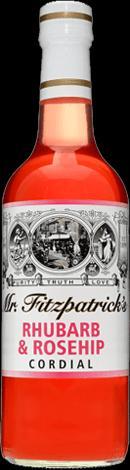 Rhubarb & Rosehip This is a refreshing blend of English Rhubarb blended with a Rosehip infusion. Does it get more English than this?