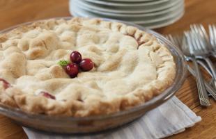 IN HONOR OF NATIONAL PIE DAY! JANUARY 23RD Deep Dish Apple Cranberry Pie 10 servings Cranberries and apples are the perfect combination for this delicious homemade dessert.