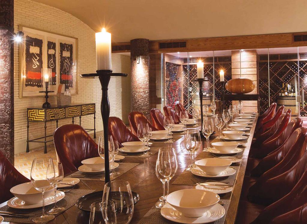 PRIVATE DINING & EVENTS Tailored to perfection The perfect setting for private dinners, family celebrations and business meetings, enjoy a moment on the Estate exclusively crafted for you.