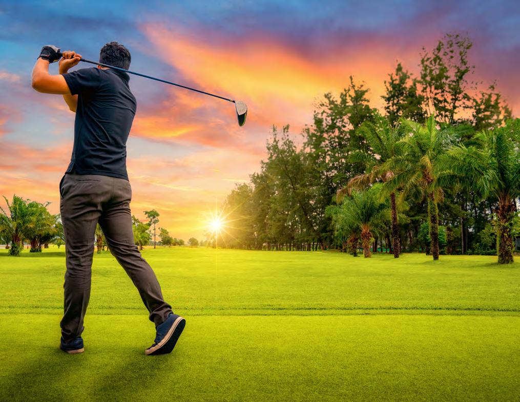 Golf Tip by Kirk Williams Assistant Golf Professional FIGHTING A SLICE? Your best swing thought is to keep your back facing the target longer in the downswing.