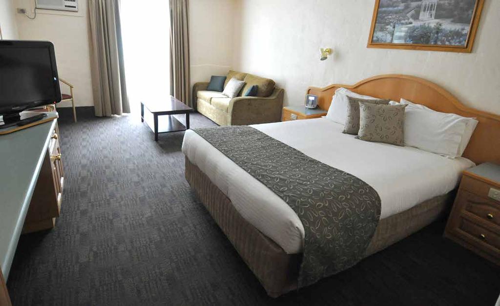 Accommodation The Barossa Weintal offers 50 spacious, well-appointed rooms and suites to suit your guest's requirements.