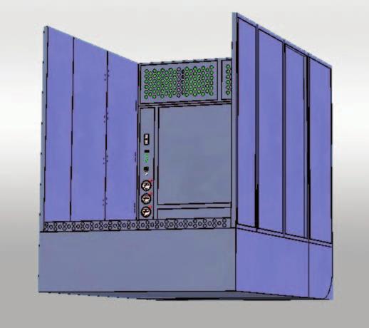 Modular design downflow booths TELSTAR ACE modular solutions allow the designer to fully integrate the downflow booth to the facility architecture giving a high degree of flexibility and integration