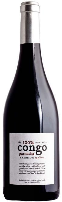 93 Parker CONGO 100% Garnacha 18 months in oak Pure Garnacha from the Alberche Valley - a selection of the best bunches from a 0.