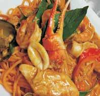 PHÔ CURRY NOODLE SOUP Noodles Choice of chicken breast, pork, tofu, or assorted vegetable Substitute shrimp or top sirloin steak +2 Side Order Noodle Steamed Noodle 3 PAD THAI 13 Pan Fried thin rice