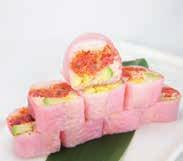 95 One tuna roll, five pieces nigiri & assorted sashimi B15.* Triple Sushi 22.95 3 pcs tuna, 3 salmon, 3 yellowtail, one special roll Love Boat for 2 B16.* Sushi Red & White 19.