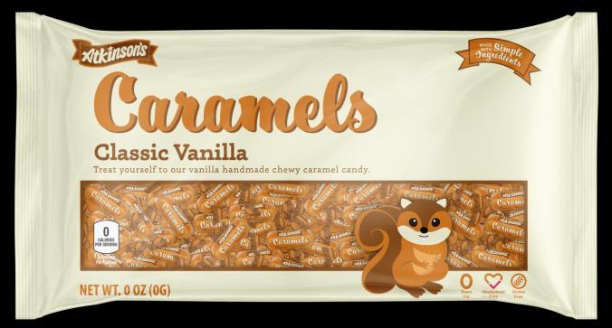 cookies. Vanilla Caramel Sweet and chewy classic vanilla caramels perfect for any occasion.