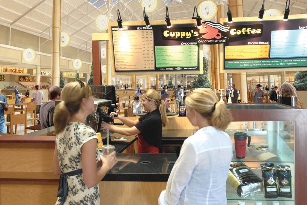 Profile Cuppy s Coffee & More Central applauds the great success of Cuppy s Coffee and is proud to be a part of the Cuppy's success story.