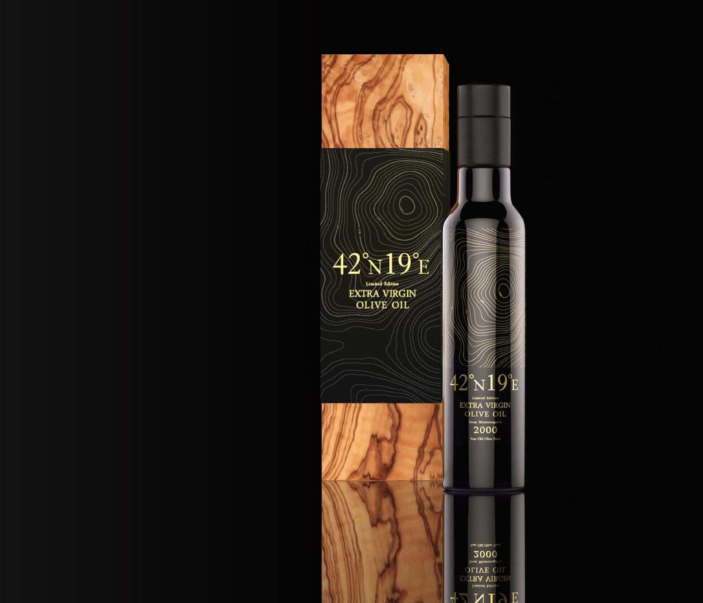 Limited Edition: 2240 years Ultra premium extra virgin olive oil produced exclusively from the renowned Mirovica olive tree - scientifically verified to be 2240 years old.