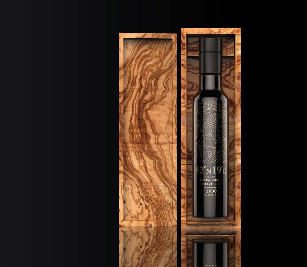 Limited Edition: 2056 years Ultra premium extra virgin olive oil produced exclusively from the Begovica olive tree - scientifically verified to be 2056 years old.