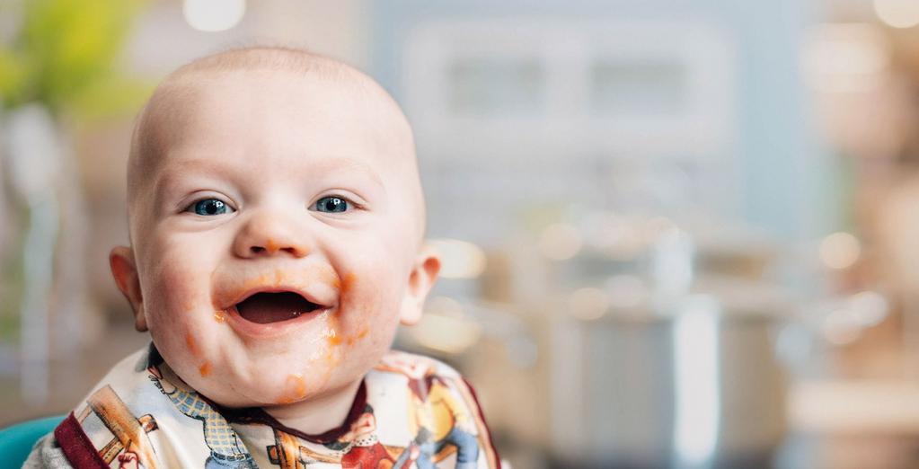 Week one two 1 veg at a time Help your baby develop a taste for natural veg flavour for a week or two before introducing sweeter fruit flavours. Offer a tiny taste of smooth puréed veg.