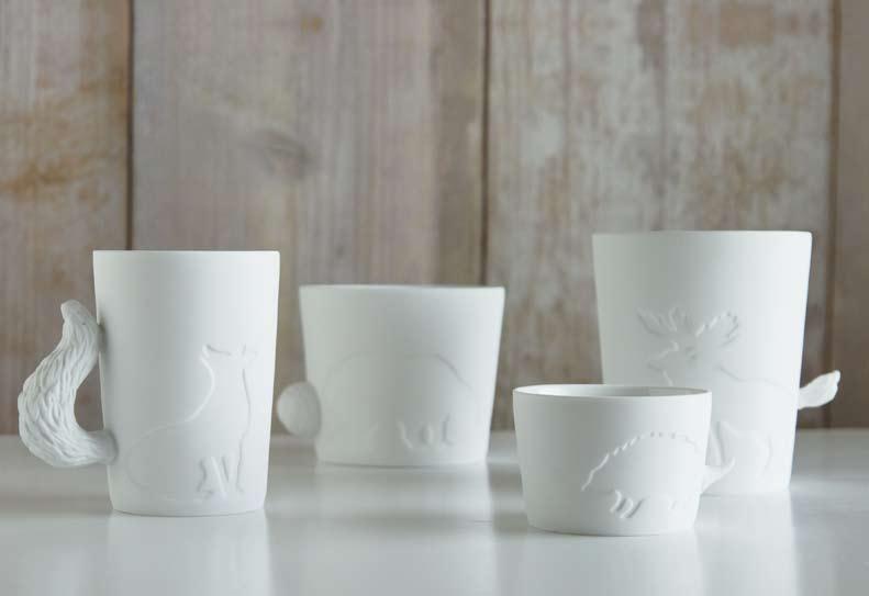 MUGTAIL Bring You a Fairy-Tail Story Just like forest animals out of a fairytale! Their feathery tails are on matte finished mugs, so Mugtail succeeds in bringing an elegant atmosphere.