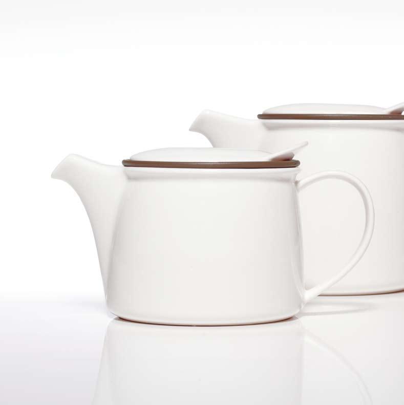 BRIM The Teapot, More Stylish & More Convenient This is the porcelain teapot and mug with stainless strainers series.
