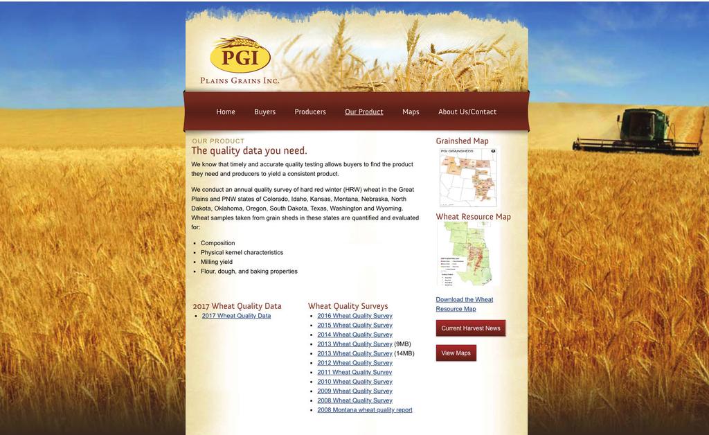 Plains Grains, Inc. PGI Plains Grains, Inc.