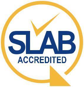 As an accredited laboratory, this laboratory is entitled to use the following accreditation symbol.