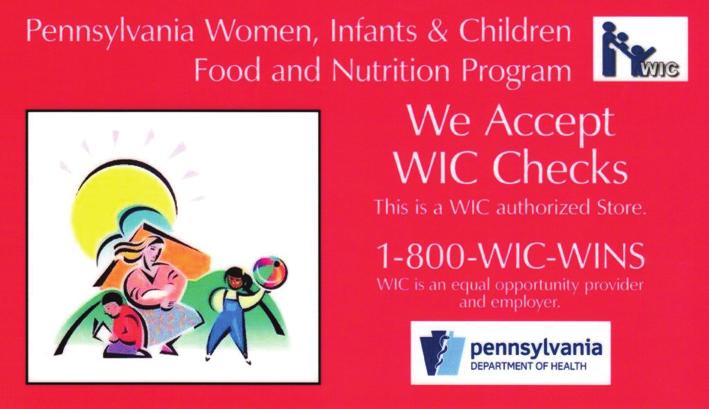 WIC checks cannot be used before the First Day to Use or after the Last Day to Use.