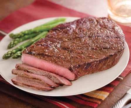 Select Boneless Beef Top Sirloin Steaks ON THE GRILL