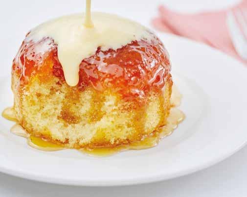 hot bevs Country Range Syrup Sponge Pudding Individual portions of frozen