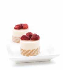 NEW PRODUCTS Raspberry, Prosecco & White Chocolate Cheesecake 989459 1 x 3.0kg Duo of Junkyard Cheesecake 989460 1 x 2.