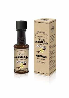 Pure Vanilla Extract (30ml) F2AA0006 EAN Code : 8809409697437 Weight(g) : 30ml Shelf Life(month) : 48 Pure Vanilla Extract (59ml) A0010056 EAN Code :