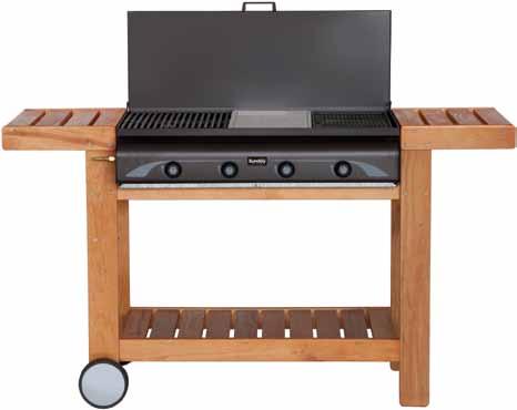 cooking rack with lava rock, cast iron hot plate