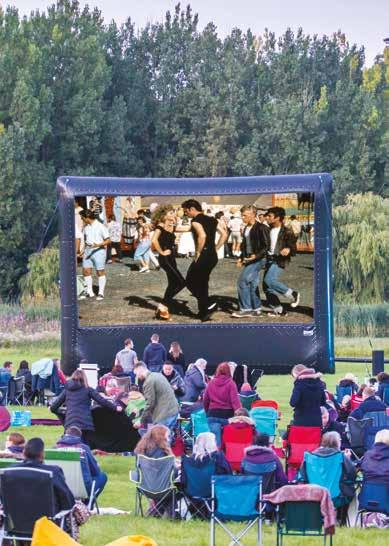 OPEN AIR CINEMA August & September Watch some of your favourite iconic films in a setting like no other.