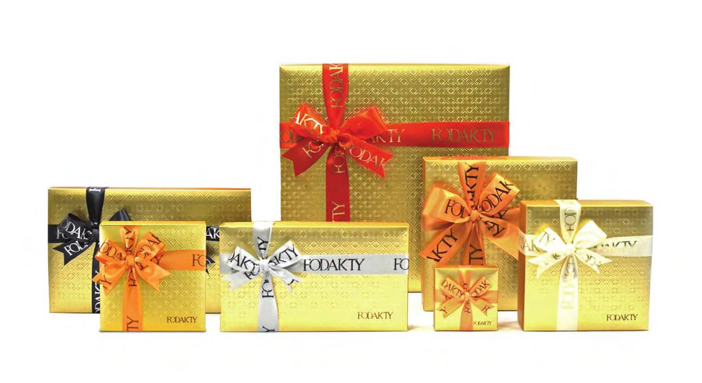 LUXE GOLD DATE GIFT BOX Exquisite gold boxes with our signature pattern