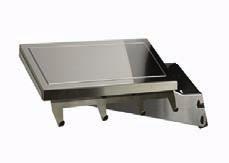 Surface Front Shelf* Stainless Steel Front