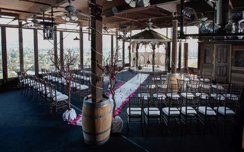 Having Ponderosa next to the saloon and lounge make it ideal for weddings where guests want to utilize the built-in dance