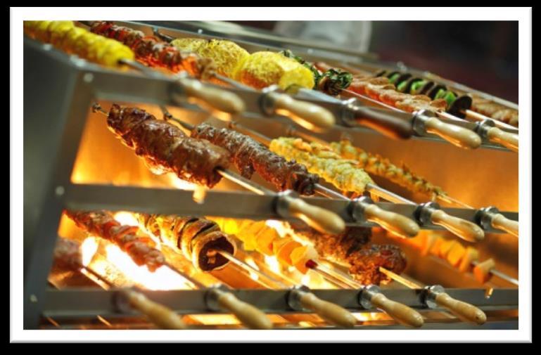 CHURRASCO "churrasqueira" SERIES STYLE GLOBAL manufactures a selected range of Gas, Charcoal & Solid Fuel Model Churassco Grills which are available in standard sizes - 900mm thru 1800mm.