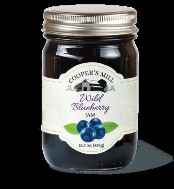 Blueberry Lavender Jam and Gingered Fig Jam.