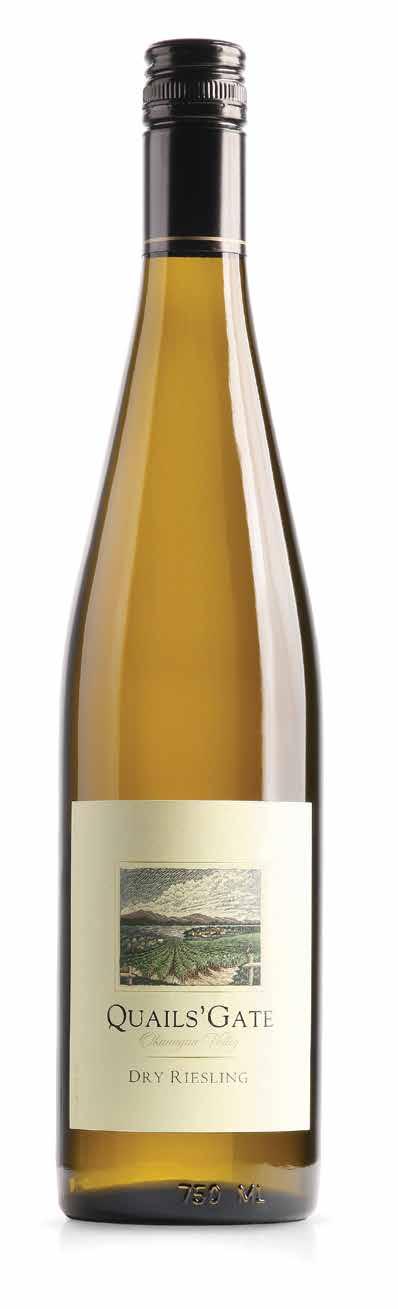 2015 Dry Riesling The 2015 is another classic example of our Quails Gate Riesling.