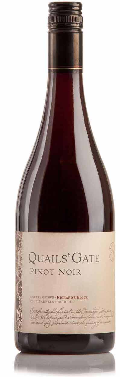 2012 Richard s Block Pinot Noir This Pinot Noir is dedicated to our Father, Richard, who purchased the original family vineyards way back in 1956.