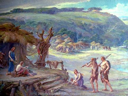 Neolithic people were not nomadic.