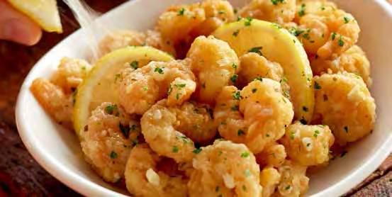 Antipasti APPETIZERS PERFECT FOR SHARING Shrimp Scampi Fritta Shrimp Scampi Fritta (Classic or Spicy) Lightly breaded